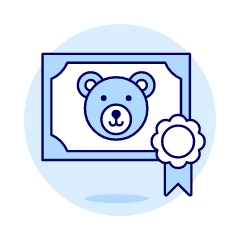 Pet Certificate 1 Illustration from UX Duotone Set