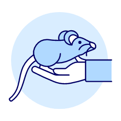 White Mouse 1 Illustration from UX Duotone Set