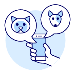 Pet Tracker 1 Illustration from UX Duotone Set