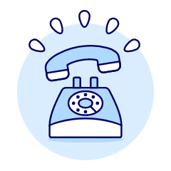 Phone Ringing Illustration from UX Duotone Set