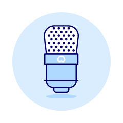 Microphone 25 Illustration from UX Duotone Set