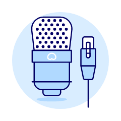 Microphone 26 Illustration from UX Duotone Set