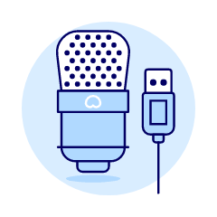 Microphone 27 Illustration from UX Duotone Set
