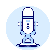 Microphone 5 Illustration from UX Duotone Set