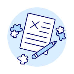 Failed Draft Illustration from UX Duotone Set