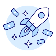 Startup Benefit Illustration from UX Duotone Set