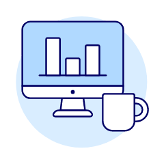 Chart Analysis Illustration from UX Duotone Set