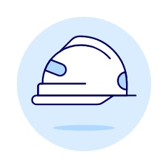 Helmet Illustration from UX Duotone Set