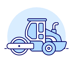 Roller Truck Illustration from UX Duotone Set