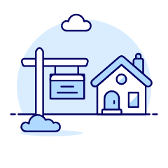 Sell House Illustration from UX Duotone Set