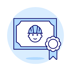 Diploma Engineer 1 Illustration from UX Duotone Set