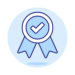 Ribbon Coin 1 Illustration from UX Duotone Set