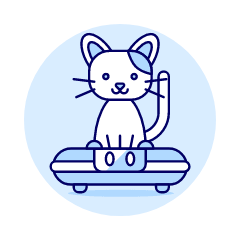 Robotic Vacuum Illustration from UX Duotone Set