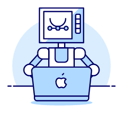 Artist Robot 1 Illustration from UX Duotone Set