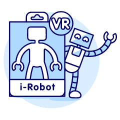 Vr Robot 2 Illustration from UX Duotone Set