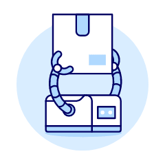 Mobile Robot 2 Illustration from UX Duotone Set