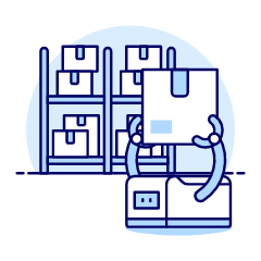 Mobile Robot 3 Illustration from UX Duotone Set