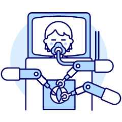 Operation Robot 1 Illustration from UX Duotone Set
