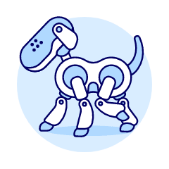 Aibo 1 Illustration from UX Duotone Set