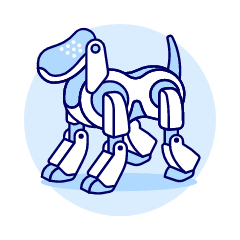 Aibo 2 Illustration from UX Duotone Set