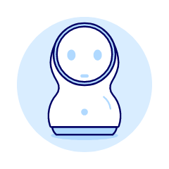 Lg Hub Robot Illustration from UX Duotone Set