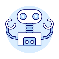 Robot Illustration from UX Duotone Set