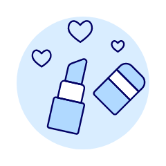 Lipstick Illustration from UX Duotone Set