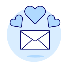Love Letter 2 Illustration from UX Duotone Set