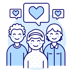 People In Love 2 Illustration from UX Duotone Set