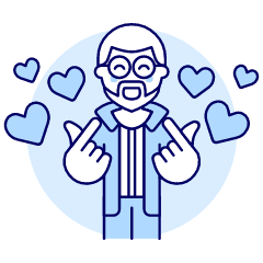 Online Dating 2 1 Illustration from UX Duotone Set