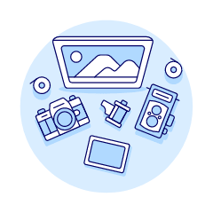 Workspace 6 Illustration from UX Duotone Set