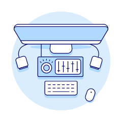 Workspace 8 Illustration from UX Duotone Set