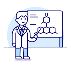 Scientist 3 1 Illustration from UX Duotone Set