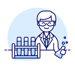 Scientist 4 1 Illustration from UX Duotone Set