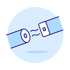 Magnet Attraction Illustration from UX Duotone Set