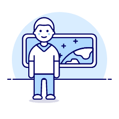 Spacecraft Crew 4 Illustration from UX Duotone Set