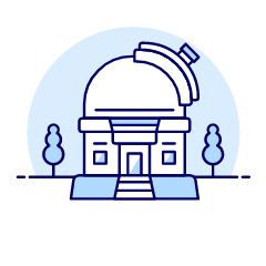 Observatory 1 Illustration from UX Duotone Set