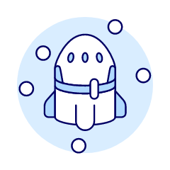 Spacecraft 1 Illustration from UX Duotone Set