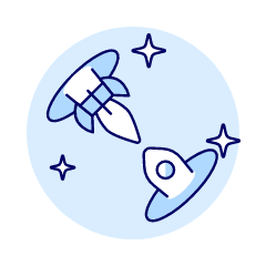 Wormhole 1 Illustration from UX Duotone Set