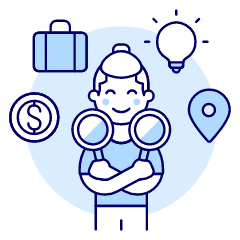Product Search 1 Illustration from UX Duotone Set
