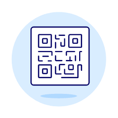 Qr Code Illustration from UX Duotone Set