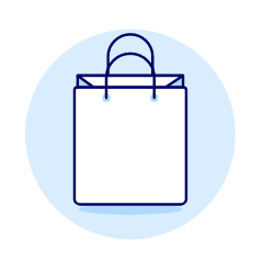 Shopping Bag 1 Illustration from UX Duotone Set