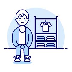 Shopping Experience Illustration from UX Duotone Set