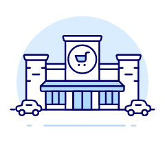 Hypermarket 2 Illustration from UX Duotone Set