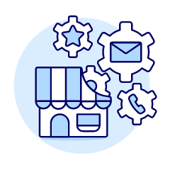 Store Information Illustration from UX Duotone Set