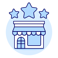 Store Rating Illustration from UX Duotone Set