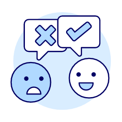 Emoji Discuss Illustration from UX Duotone Set