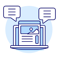 App Content Illustration from UX Duotone Set