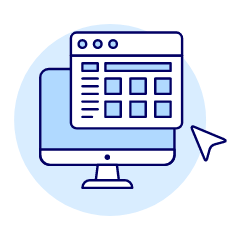 App Window Illustration from UX Duotone Set
