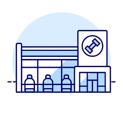 Gymnasium Fitness Illustration from UX Duotone Set